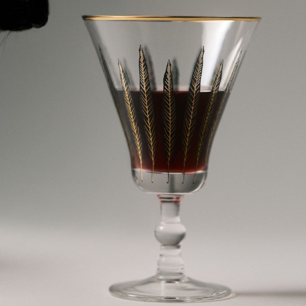 Catherine Martin midnight creatures decaled goblet